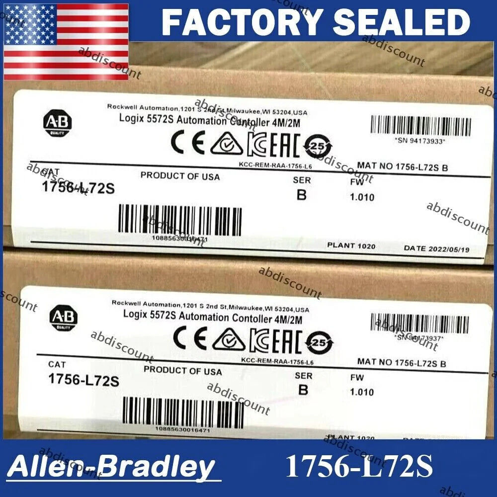 Allen Bradley 1756-L72S GuardLogix 5572S Controller - ALLEN BRADLEY [2]