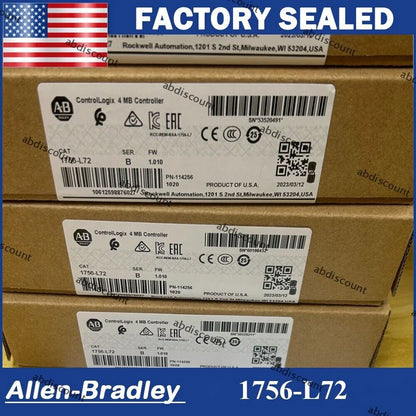 Allen Bradley 1756-L72 ControlLogix 4MB Controller Factory Sealed AB - ALLEN BRADLEY [2]