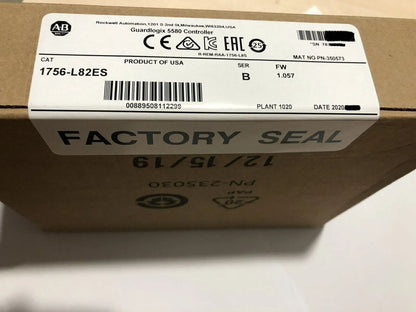 Allen Bradley 1756-L82ES GuardLogix5580 Processor: 7.5MB, SHIP - ALLEN BRADLEY [1]