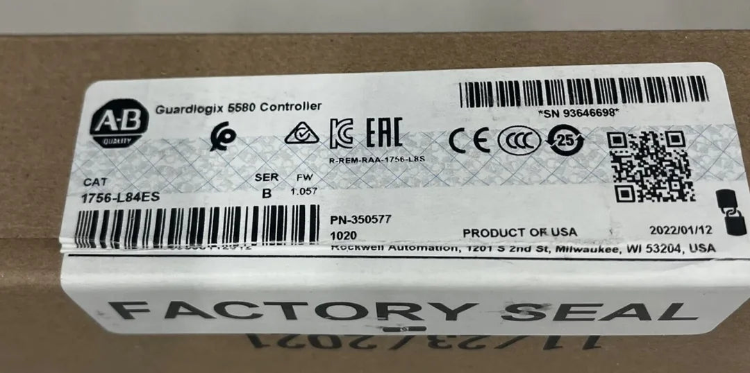 Allen Bradley 1756-L84ES Guardlogix Controller - ALLEN BRADLEY [1]