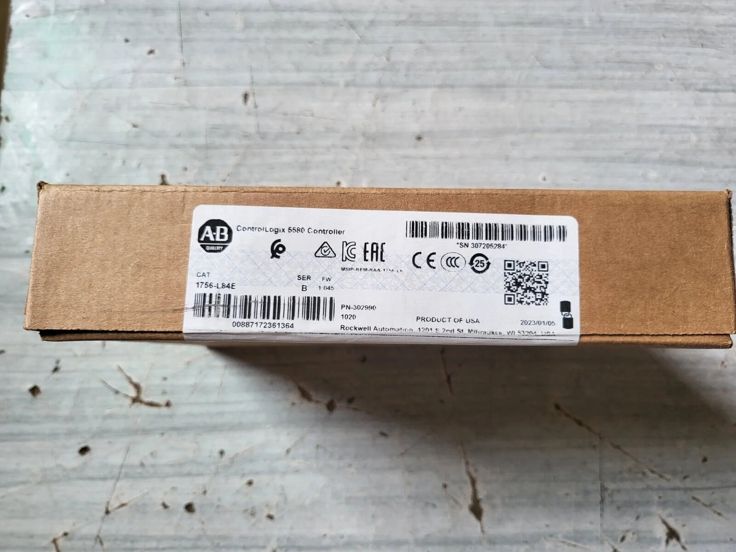 Allen-Bradley 1756-L84E Logix5580 Processor 20MB SER-B - ALLEN-BRADLEY [2]