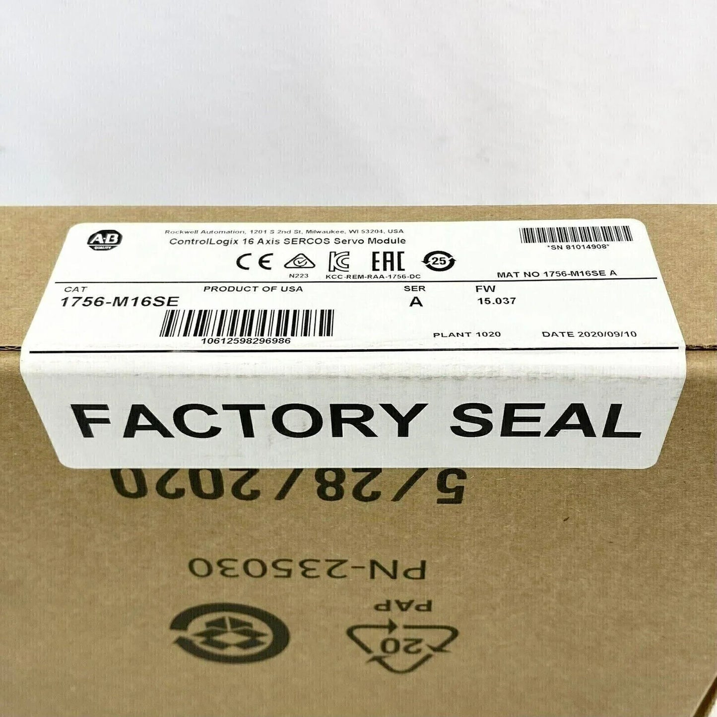Allen Bradley 1756-M16SE - ALLEN BRADLEY [1]