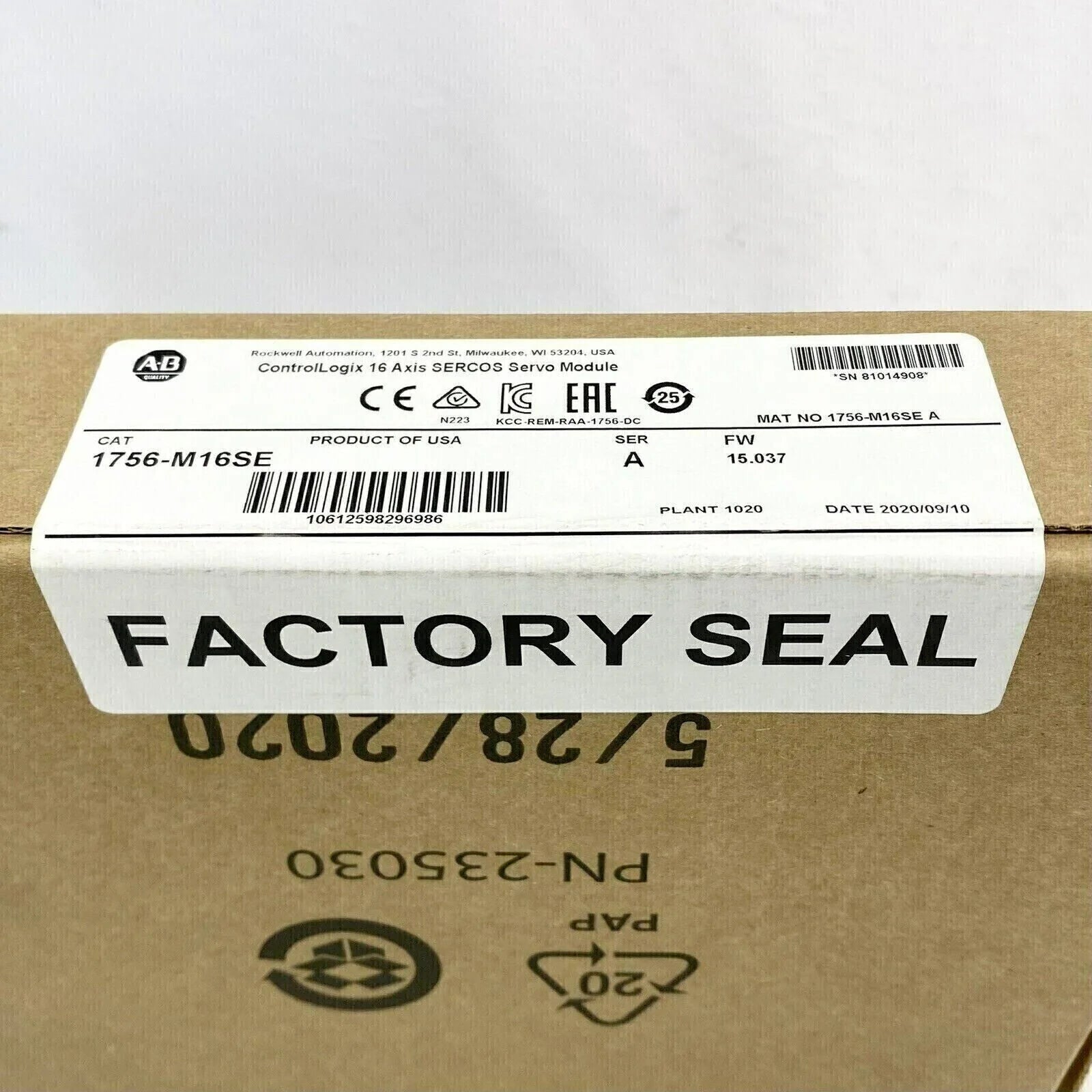 Allen Bradley 1756-M16SE - ALLEN BRADLEY [1]