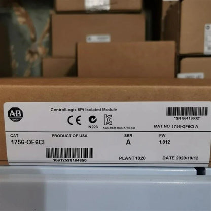 Allen Bradley 1756-OF6CI ControlLogix Isolated Output Module New Factory Sealed | Allen Bradley ControlLogix Products | Industrial Automation Components - ALLEN BRADLEY [1]
