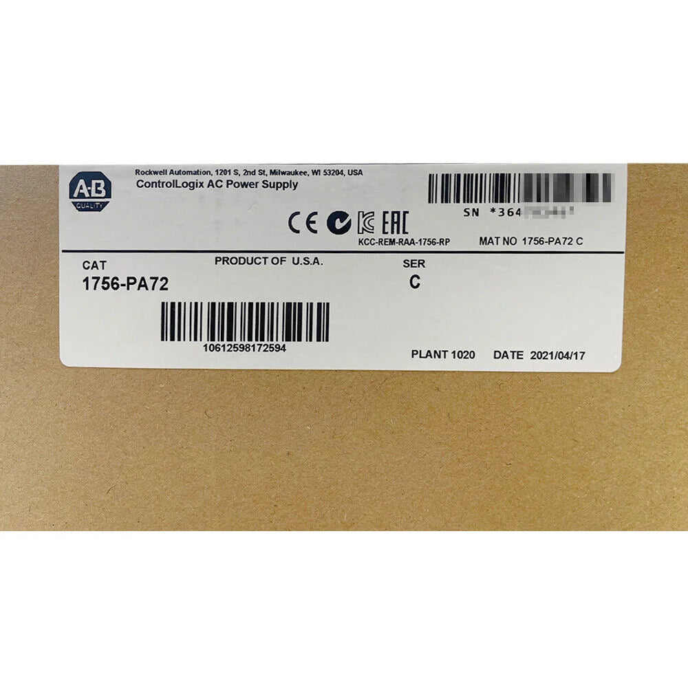 Allen-Bradley 1756-PA72 - ALLEN-BRADLEY [1]