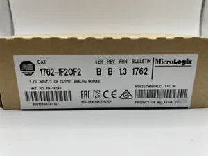 Allen-Bradley 1762-IF2OF2 MicroLogix 1200 Analog Module New Factory Sealed - ALLEN-BRADLEY [1]
