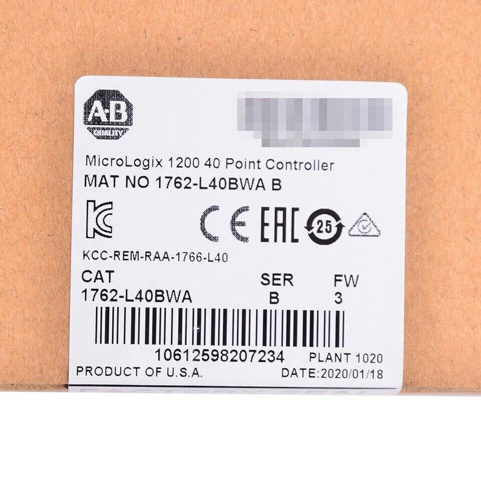 Allen-Bradley 1762-L40BWA MicroLogix 1200 40 Point Controller - ALLEN-BRADLEY [1]