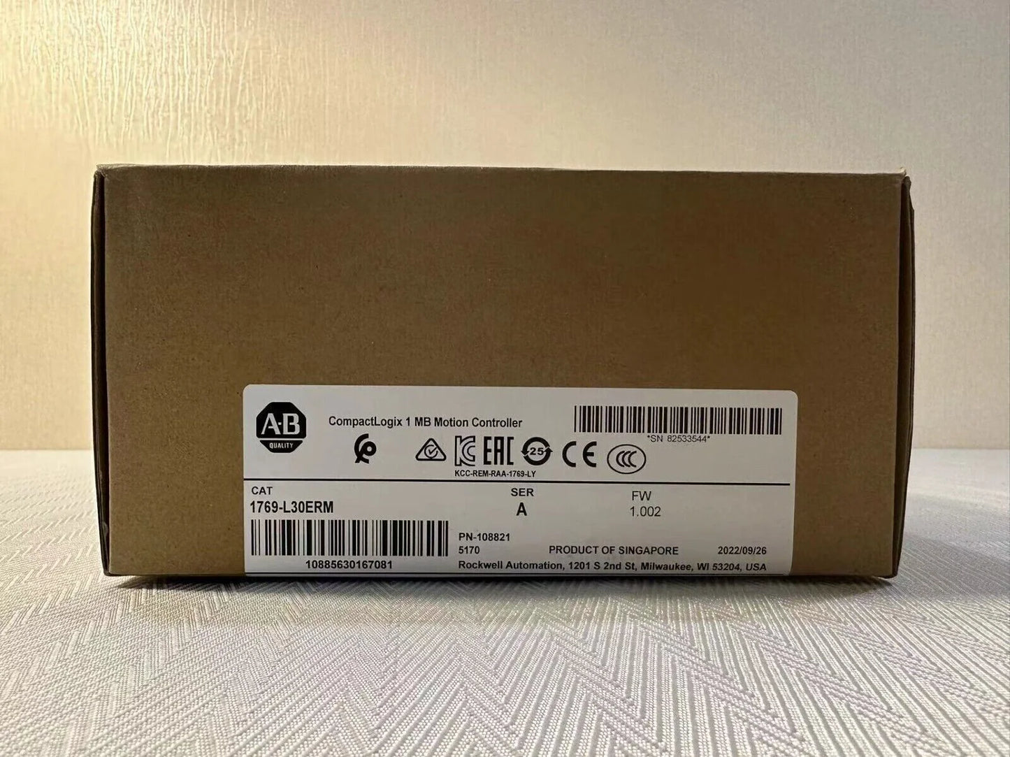 Allen-Bradley 1769-L30ERM CompactLogix 1MB Motion Controller - ALLEN-BRADLEY [2]