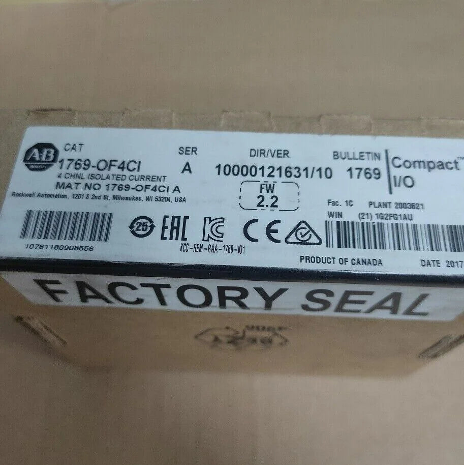 Allen-Bradley 1769-OF4CI Ser A Analog Output Module - ALLEN-BRADLEY [1]