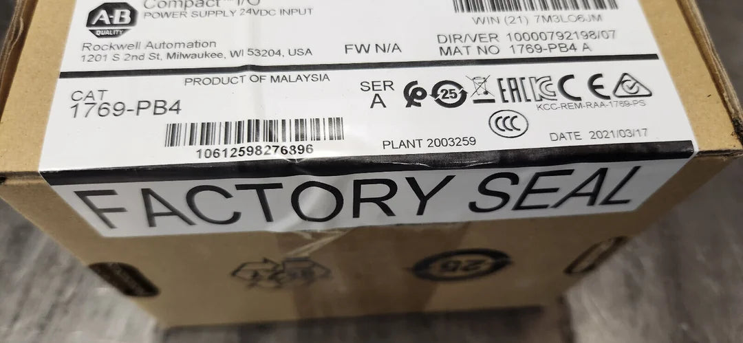 Allen Bradley 1769-PB4 Power Supply 24VDC - ALLEN BRADLEY [1]