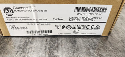 Allen Bradley 1769-PB4 Power Supply 24VDC - ALLEN BRADLEY [3]
