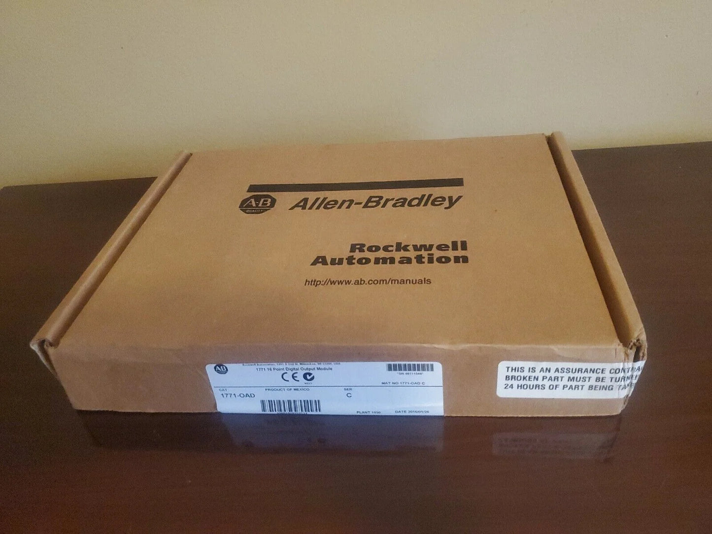Allen Bradley 1771-OAD Rev C02 AC Output Module 10-138VAC - ALLEN BRADLEY [2]