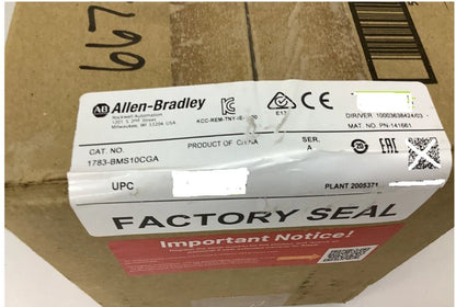 Allen Bradley 1783-BMS10CGA Ethernet Switch - ALLEN BRADLEY [1]
