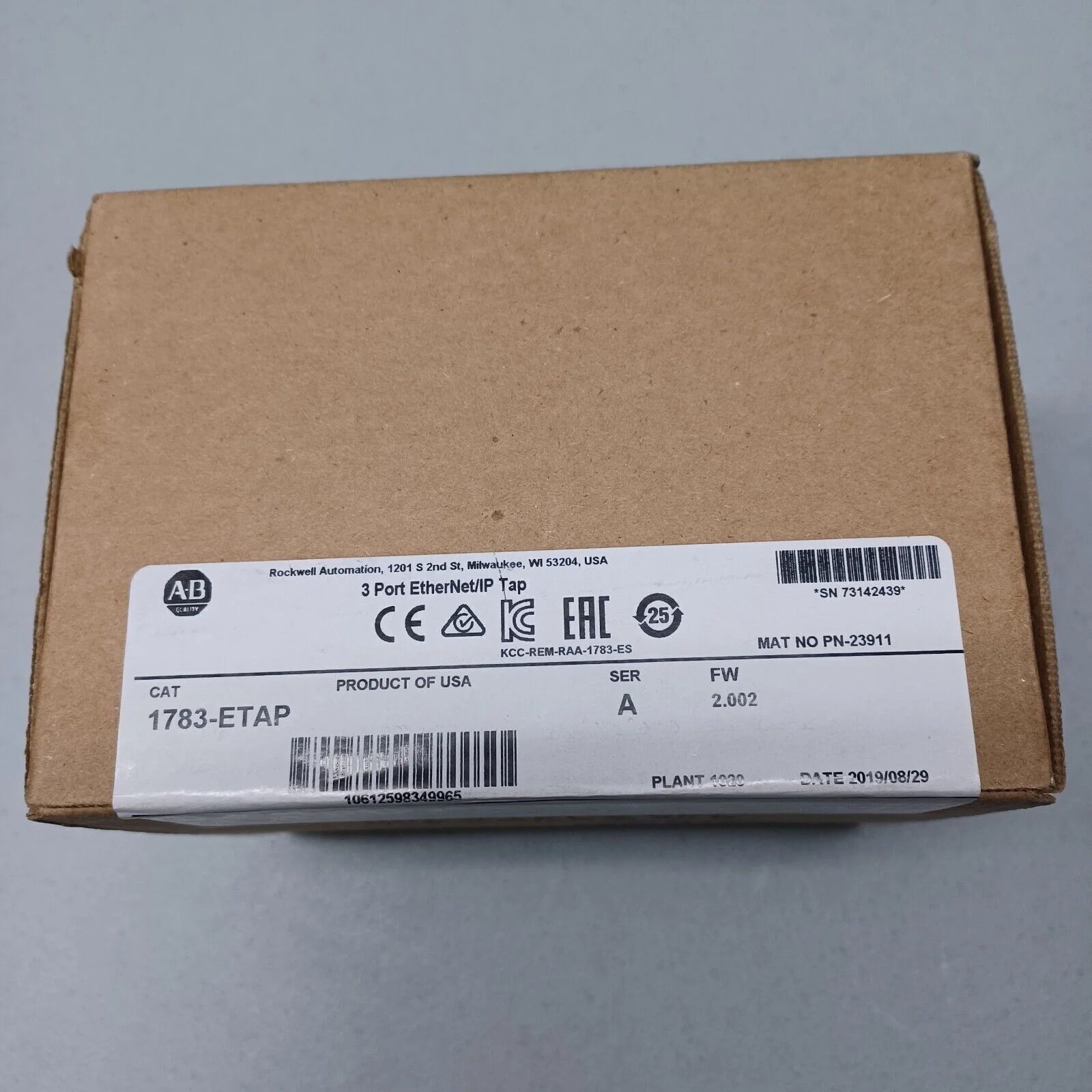 Allen Bradley 1783-ETAP Ethernet/IP Tap Module - ALLEN BRADLEY [2]