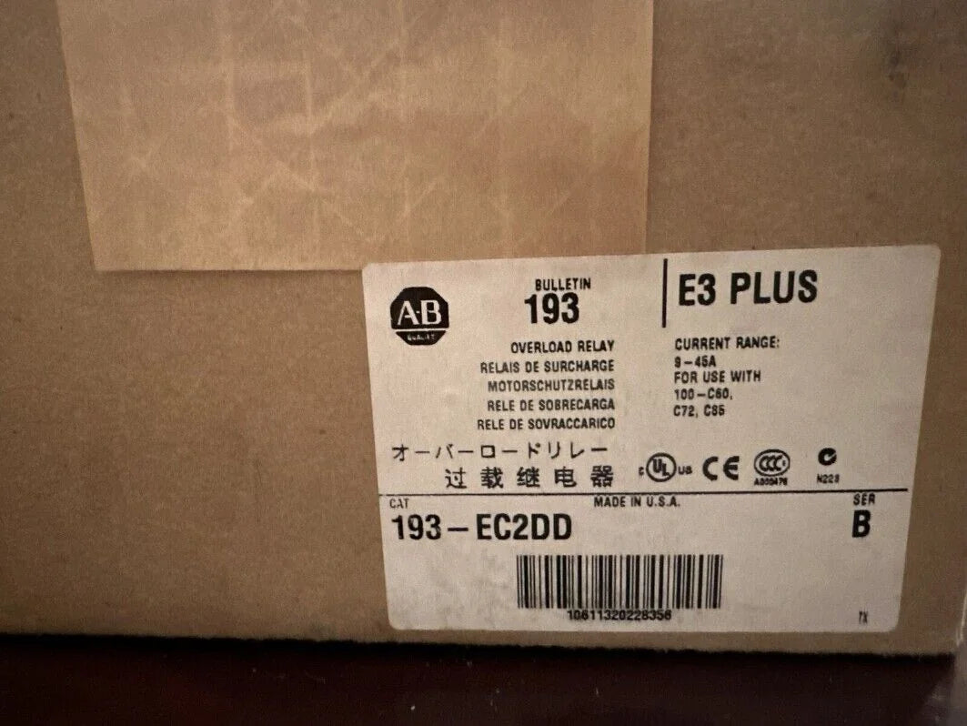 Allen-Bradley 193EC2DD Thermal overload relay - ALLEN-BRADLEY [1]