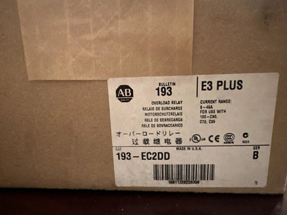 Allen-Bradley 193EC2DD Thermal overload relay - ALLEN-BRADLEY [1]