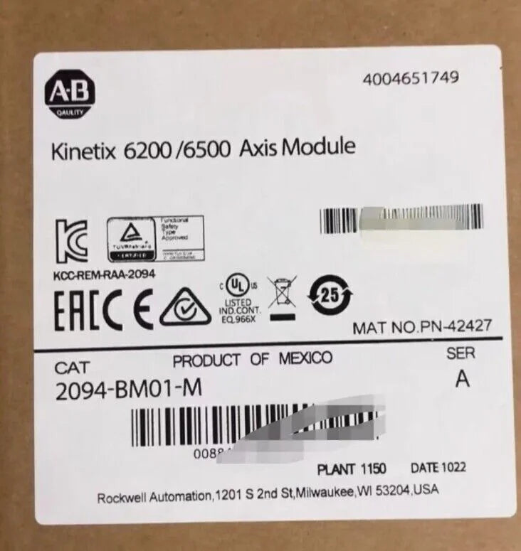 Allen-Bradley 2094-BM01 Power Module 3.9kW 360-480VAC - ALLEN-BRADLEY [1]