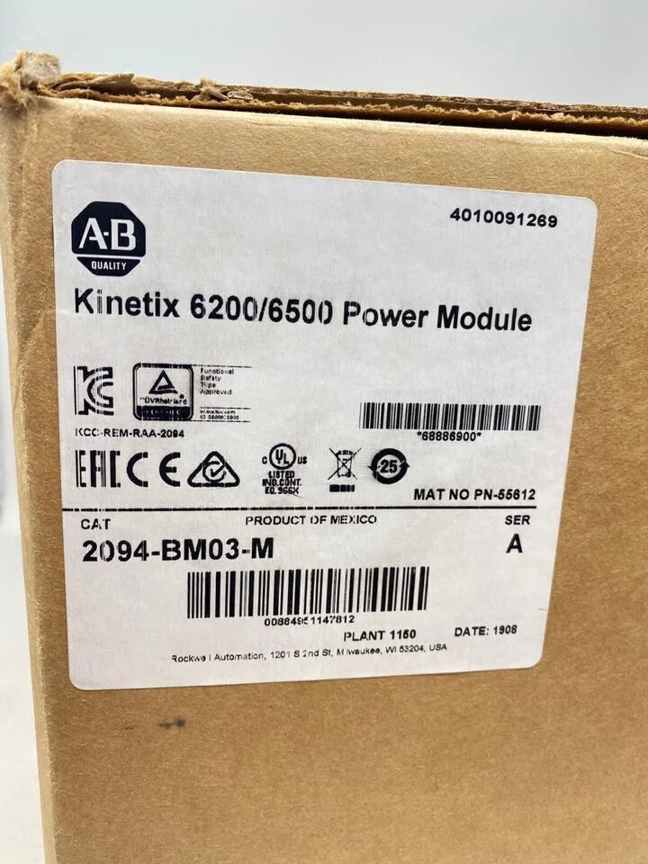 Allen Bradley 2094-BM03-M Kinetix 6200/6500 Power Module - ALLEN BRADLEY [2]