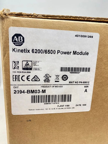 Allen Bradley 2094-BM03-M Kinetix 6200/6500 Power Module - ALLEN BRADLEY [2]