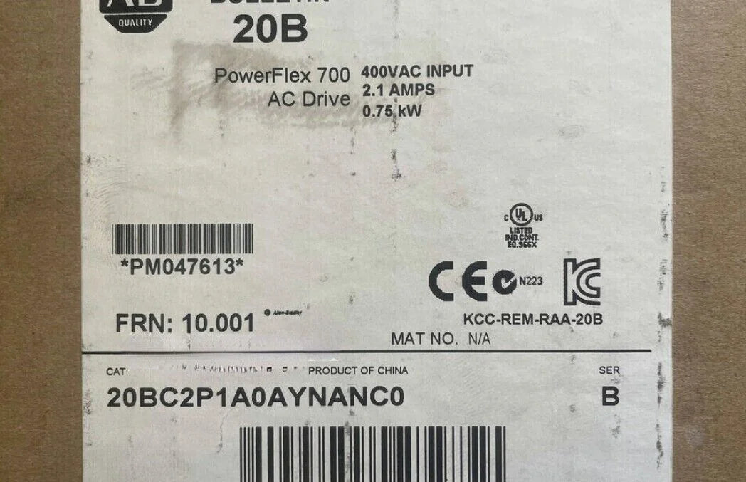 Allen-Bradley 20BC2P1A0AYNANC0 Sealed - ALLEN-BRADLEY [1]