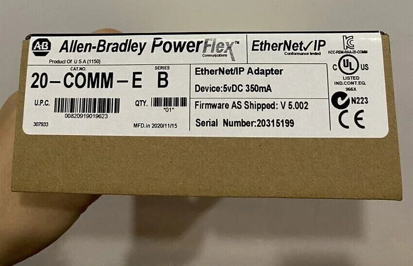 Allen-Bradley 20-COMM-E SER B Ethernet/IP Adapter New Sealed - ALLEN-BRADLEY [2]