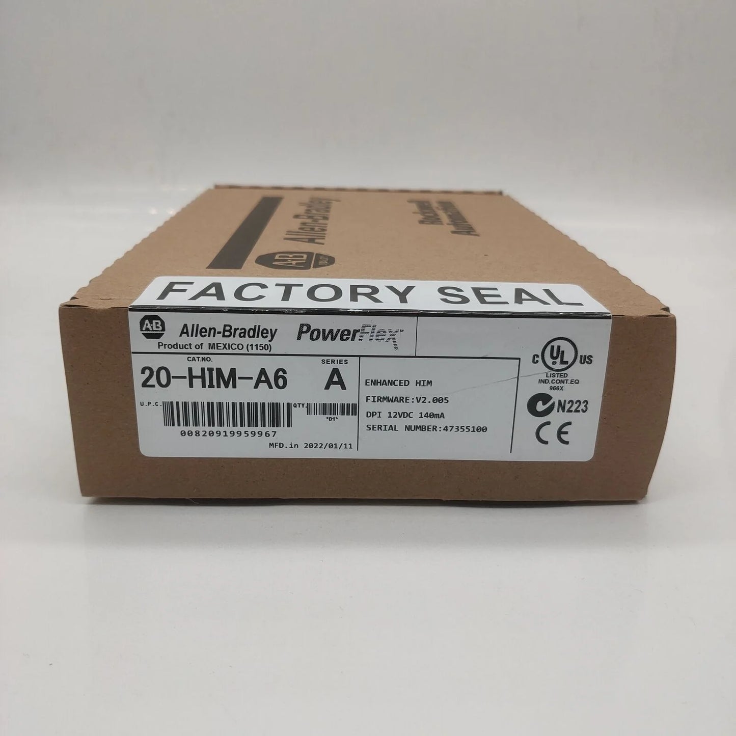 Allen-Bradley 20-HIM-A6 Enhanced HIM FW V2.007 12VFC New Sealed - ALLEN-BRADLEY [2]