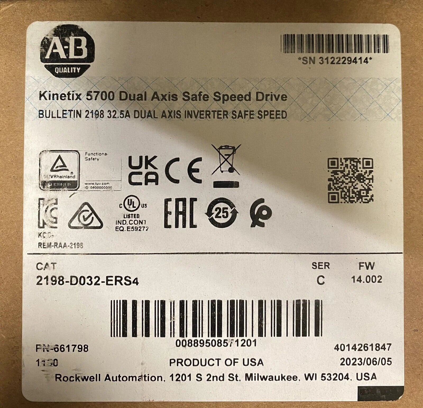 Allen Bradley 2198-D032 - ALLEN BRADLEY [2]