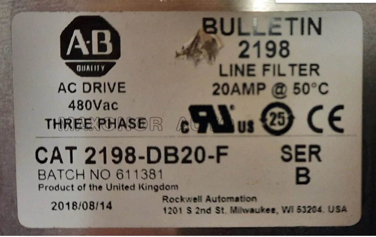 Allen Bradley 2198-DB20-F Ship - ALLEN BRADLEY [2]