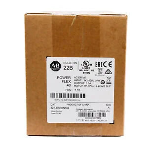 Allen-Bradley 22B-D6P0N104 PowerFlex 40 2.2KW/3.0HP AC Drive FAST SHIP - ALLEN-BRADLEY [1]