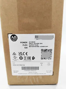 Allen Bradley 25B-D010N104 Powerflex 525 AC Drive 5HP 4.0KW - ALLEN BRADLEY [2]