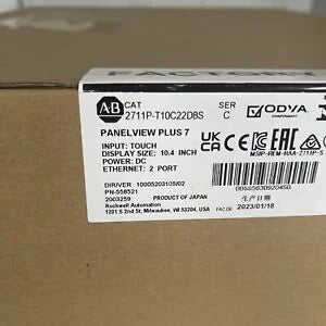 Allen-Bradley 2711P-T10C22D8S Panelview Plus 10-inch Touch Screen - ALLEN-BRADLEY [1]