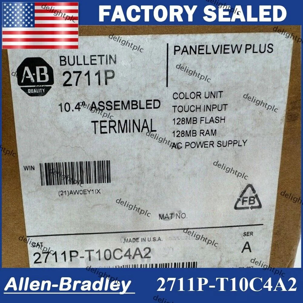 Allen-Bradley 2711P-T10C4A2 PanelView Plus 1000 Touch Color Terminal US - ALLEN-BRADLEY [2]