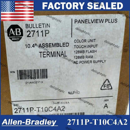 Allen-Bradley 2711P-T10C4A2 PanelView Plus 1000 Touch Color Terminal US - ALLEN-BRADLEY [2]