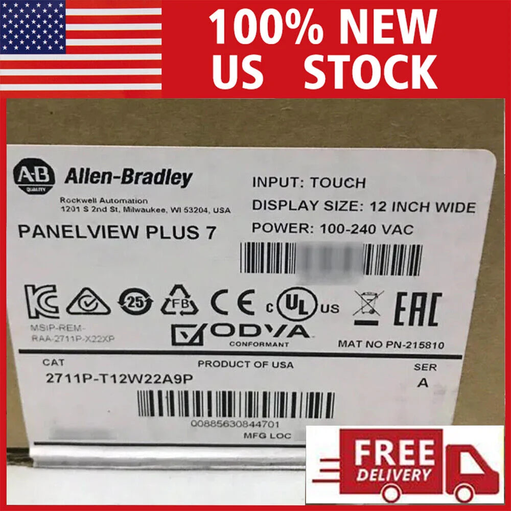 Allen Bradley 2711P-T12W22A9P PanelView Plus 7 Series - ALLEN BRADLEY [1]
