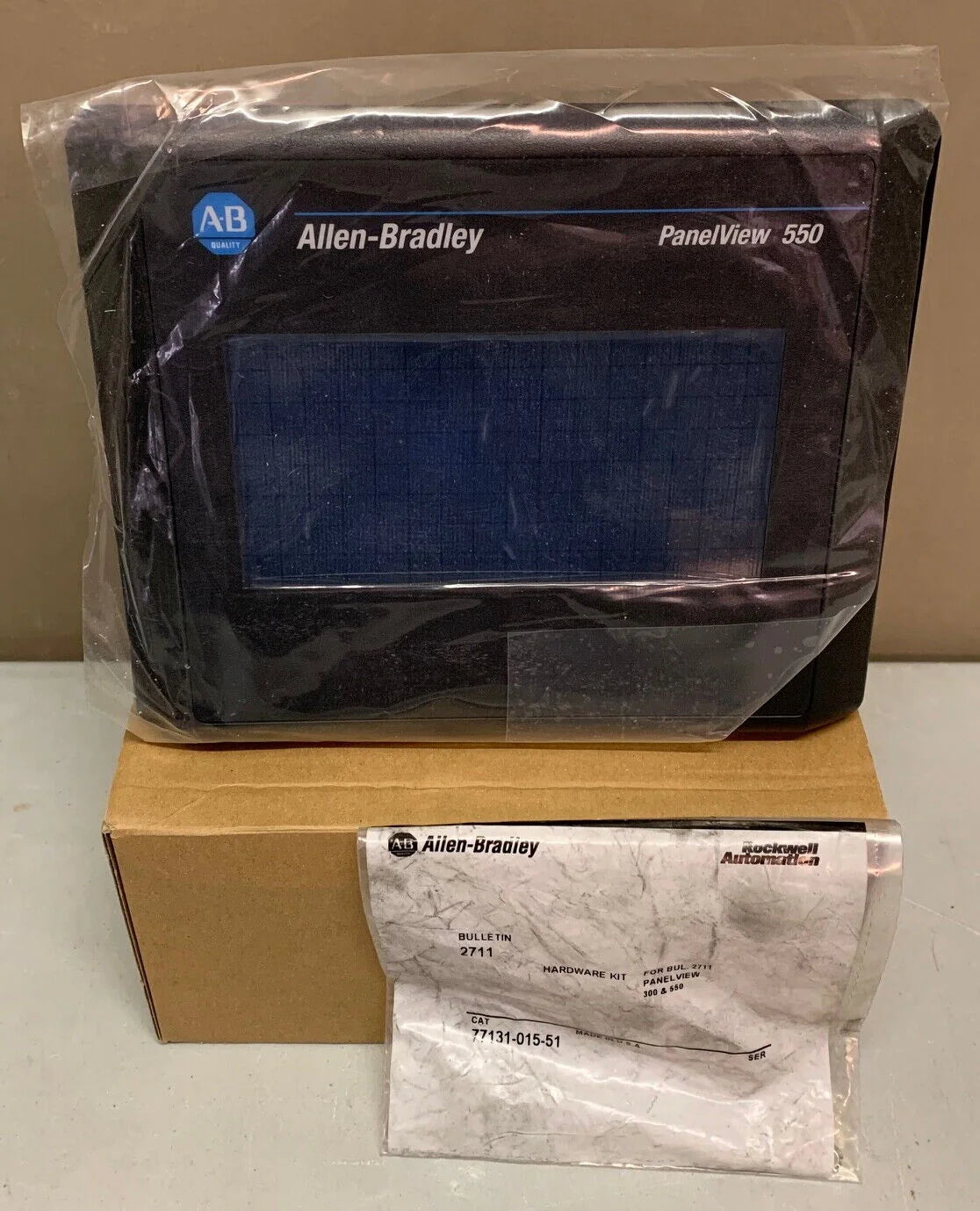 Allen-Bradley 2711-T5A1L1 4.46 PanelView 550 Mono/Touch/RIO/RS-232 - ALLEN-BRADLEY [3]