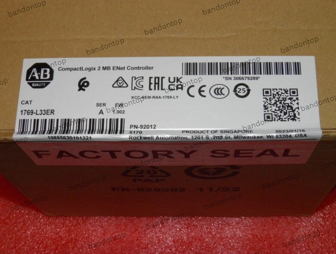 Allen-Bradley 2MB ENet Controller Model 1769-L33ER - ALLEN-BRADLEY [1]