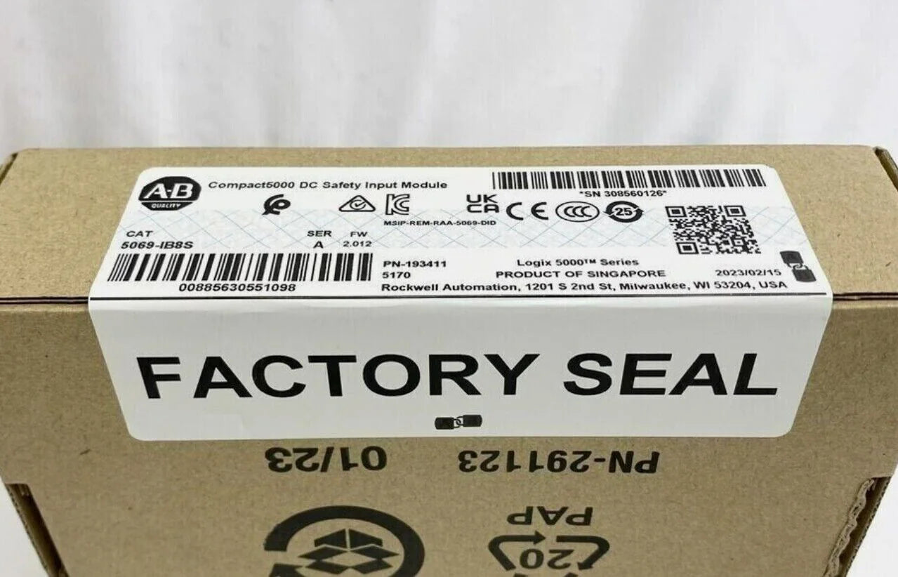 Allen-Bradley 5069-IB8S 24VDC Safety Input Module - ALLEN-BRADLEY [1]