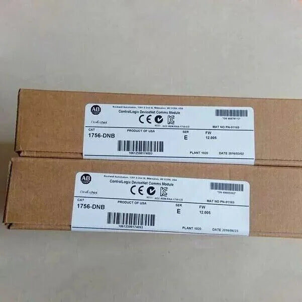 Allen-Bradley AB 1756-DNB E DeviceNet Bridge Scanner Module scanner bridge device for industrial automation controllogix system - ALLEN-BRADLEY [1]