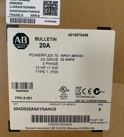 Allen-Bradley AB_20AD022A0AYNANC0 - ALLEN-BRADLEY [1]