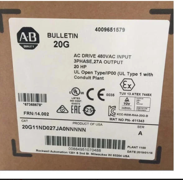 Allen-Bradley AB-20G11ND027-JA New In Box 1PCS - ALLEN-BRADLEY [1]