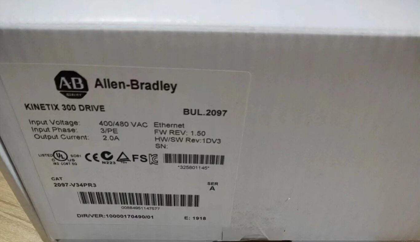 Allen Bradley AB Kineticx 300 Servo Driver 2097V34PR3 NEW IN BOX - ALLEN BRADLEY [1]