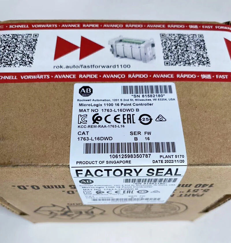 Allen Bradley AB MicroLogix 1100 Controller 1763-L16DWD - ALLEN BRADLEY [2]