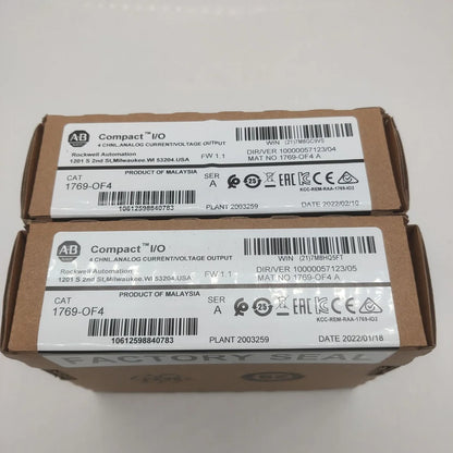 Allen-Bradley CompactLogix 4 Pt C and V Module 1769-OF4 Factory Sealed - ALLEN-BRADLEY [3]