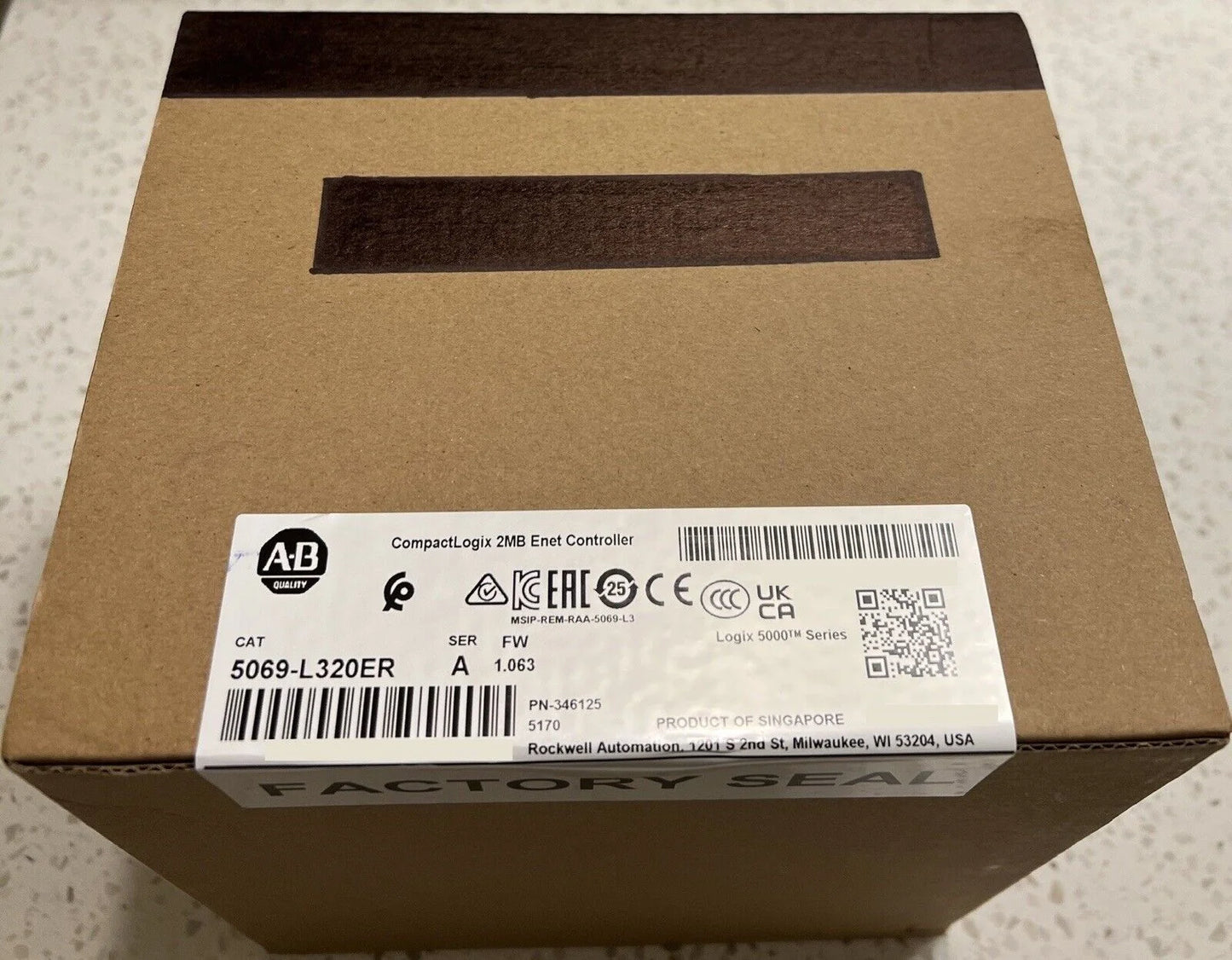 Allen-Bradley CompactLogix 5069-L320ERM Controller - High-Performance Compact Controller for Industrial Automation - ALLEN-BRADLEY [1]