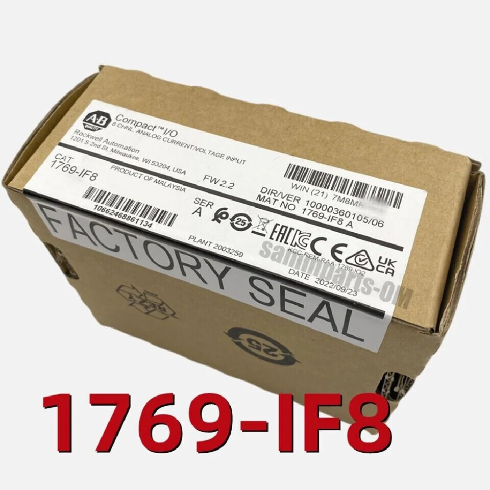 Allen-Bradley CompactLogix 8 Pt Analog Input Module 1769IF8 – 2022 New - ALLEN-BRADLEY [1]