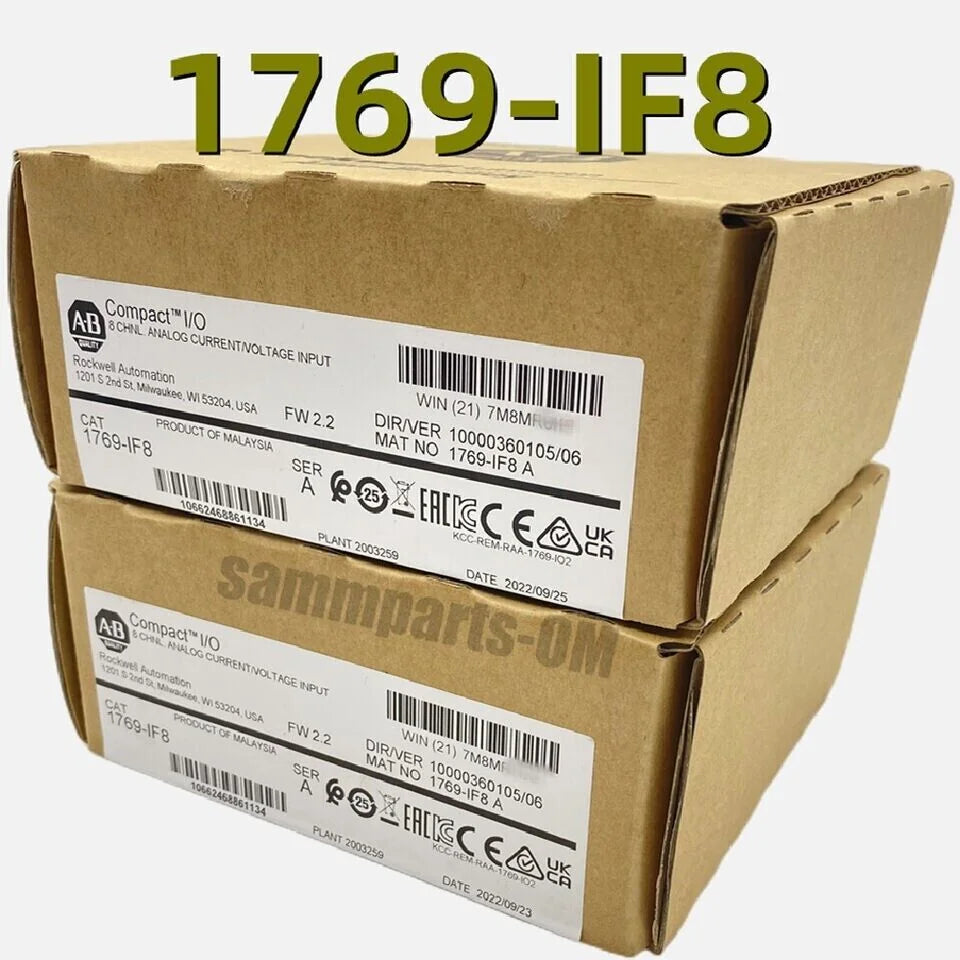 Allen-Bradley CompactLogix 8 Pt Analog Input Module 1769IF8 – 2022 New - ALLEN-BRADLEY [3]
