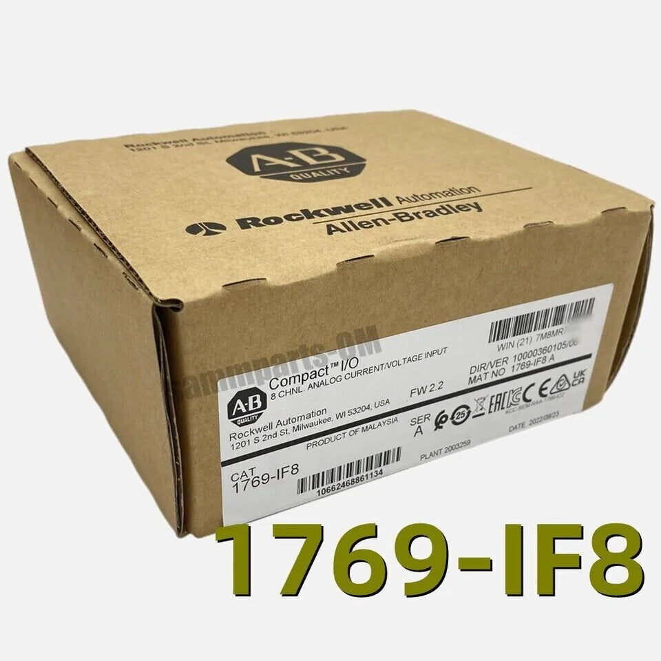 Allen-Bradley CompactLogix 8 Pt Analog Input Module 1769IF8 – 2022 New - ALLEN-BRADLEY [4]