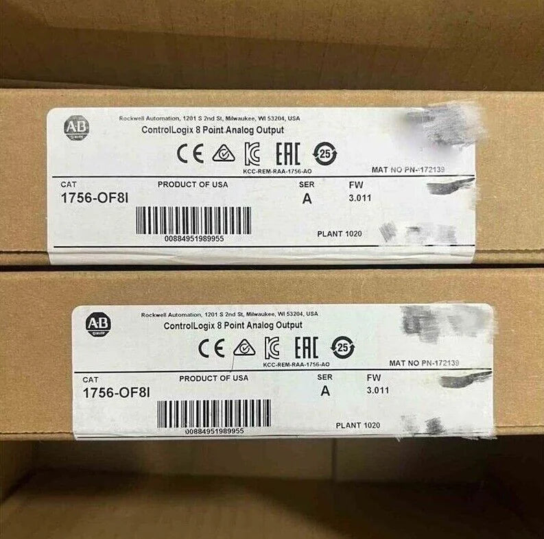 Allen-Bradley ControlLogix 8 Point Analog Out 1756-OF8I SER A - ALLEN-BRADLEY [2]