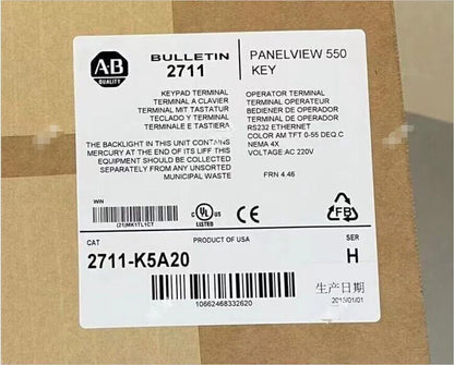 Allen Bradley FRN 4.46 2711-K5A20 Ship - ALLEN BRADLEY [2]