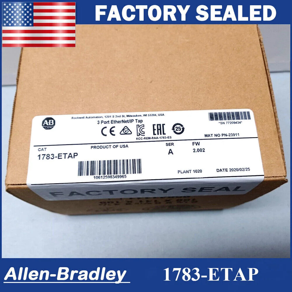 Allen Bradley Factory-Sealed 1783-ETAP 3-Port EtherNet IP Tap - ALLEN BRADLEY [1]